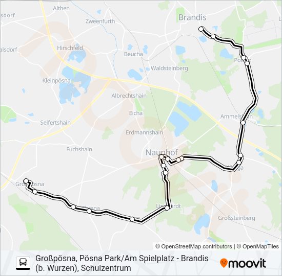 Автобус PP3: карта маршрута