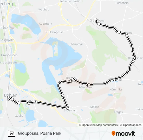 PP4 Bus Line Map