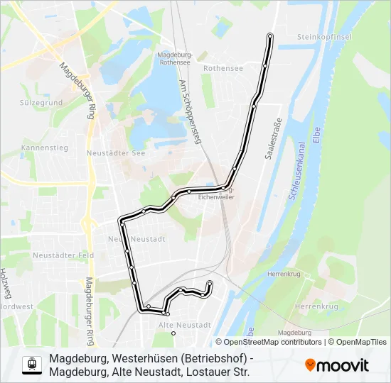 2 Light Rail Line Map