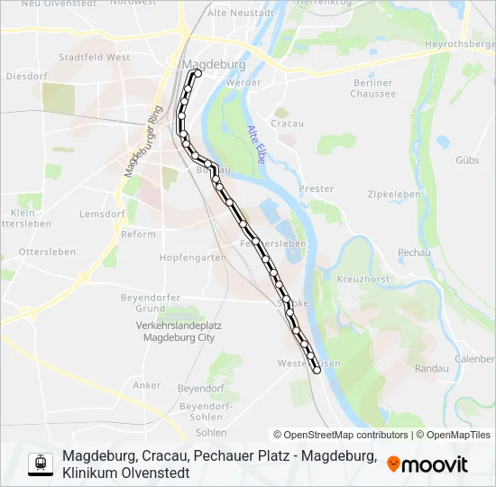 4 Light Rail Line Map
