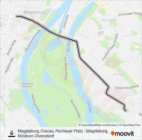 4 Light Rail Line Map