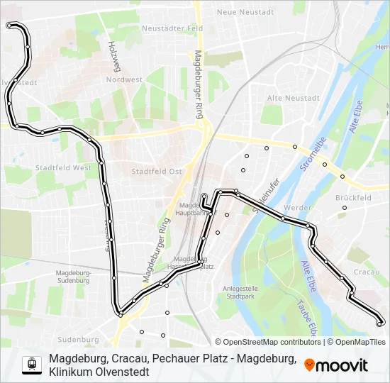 4 Light Rail Line Map