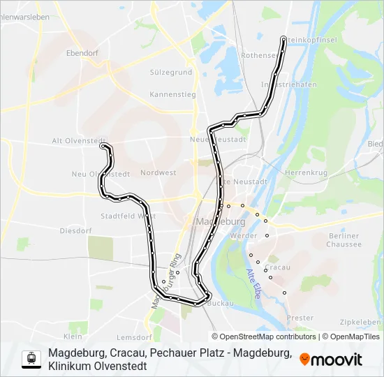 4 Light Rail Line Map
