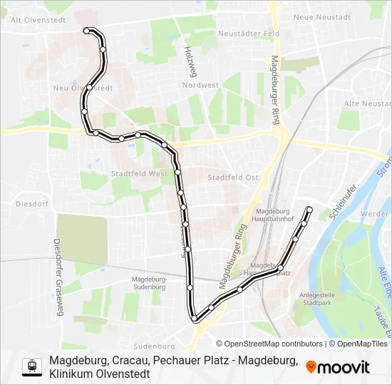 4 Light Rail Line Map