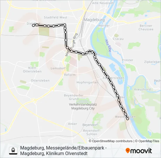 5 Light Rail Line Map