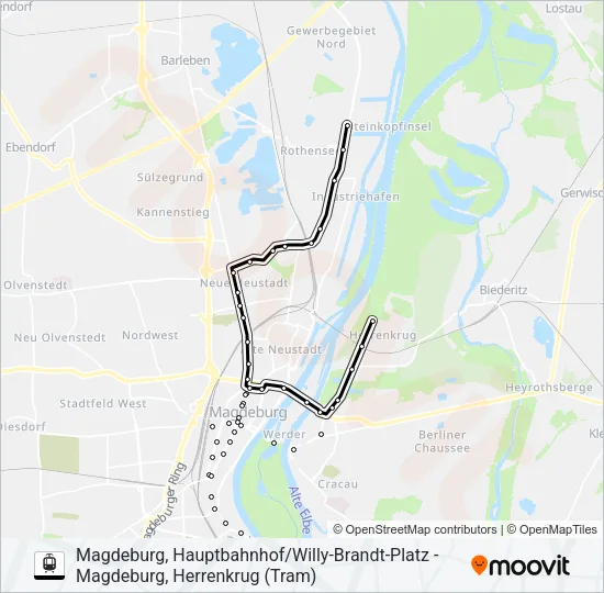 6 Light Rail Line Map