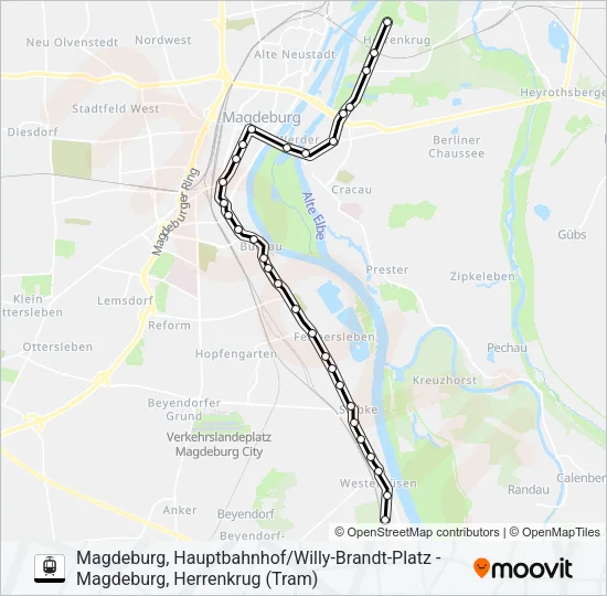 6 Light Rail Line Map