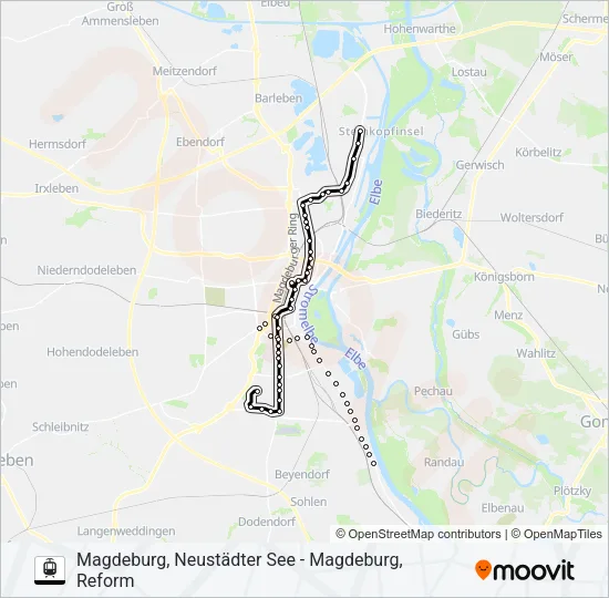 9 Light Rail Line Map