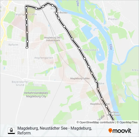 9 Light Rail Line Map
