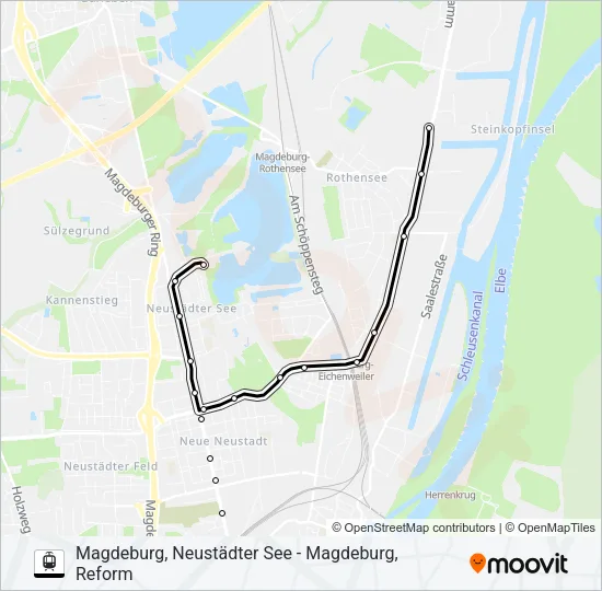 9 Light Rail Line Map