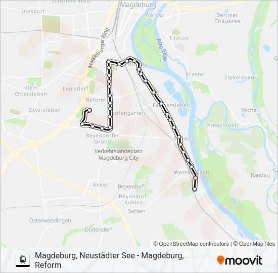 9 Light Rail Line Map