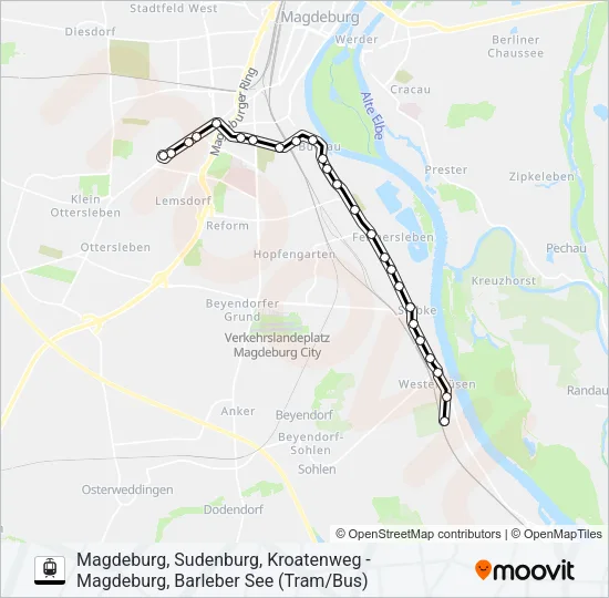 10 Light Rail Line Map