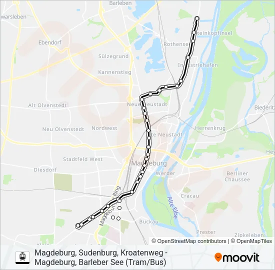10 Light Rail Line Map