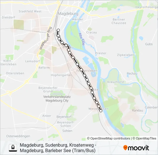 10 Light Rail Line Map