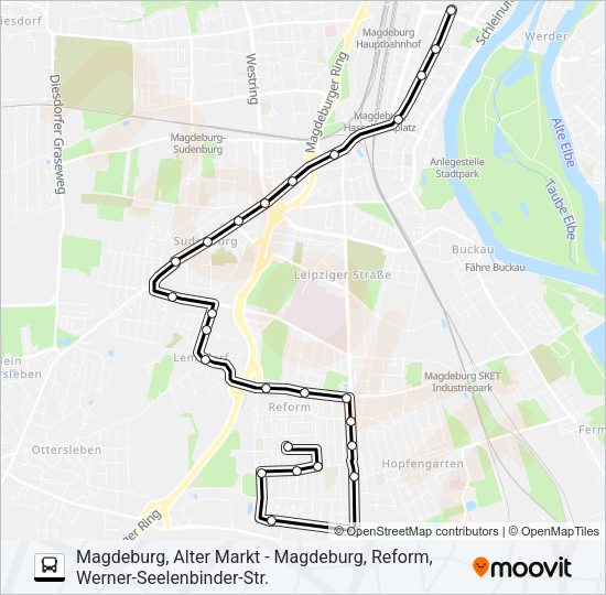 Автобус N3: карта маршрута