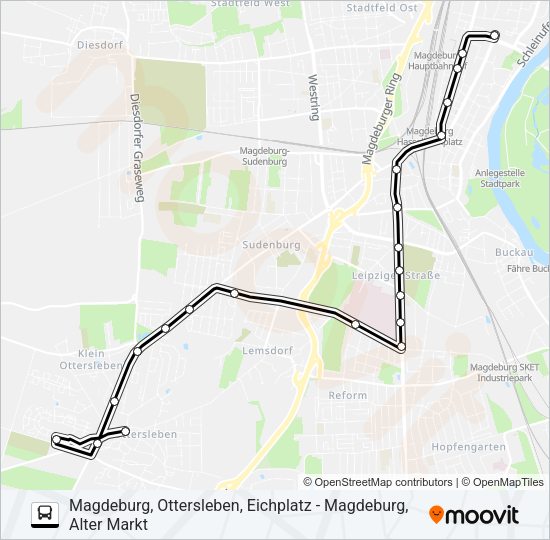 Автобус N4: карта маршрута
