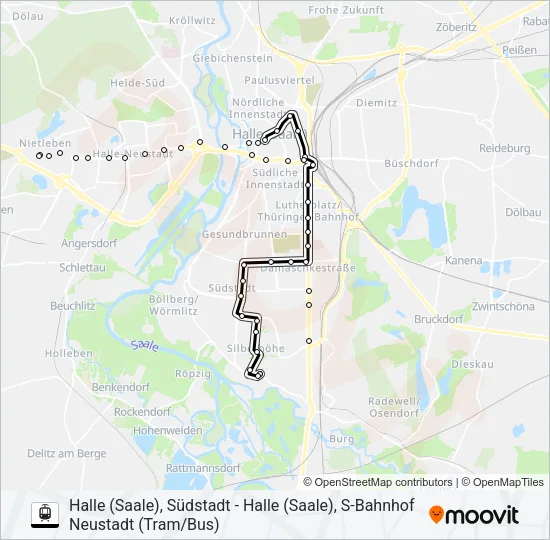 2 Light Rail Line Map