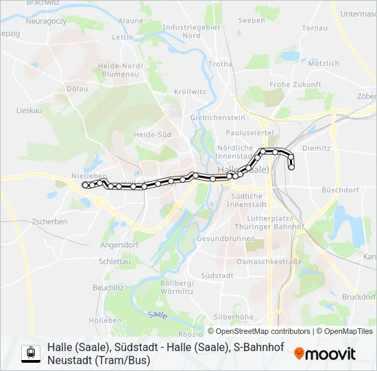 2 Light Rail Line Map