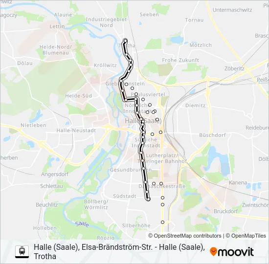 8 Light Rail Line Map