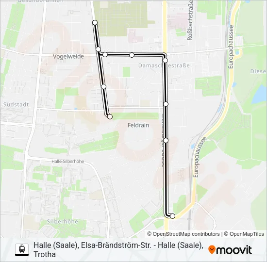 8 Light Rail Line Map
