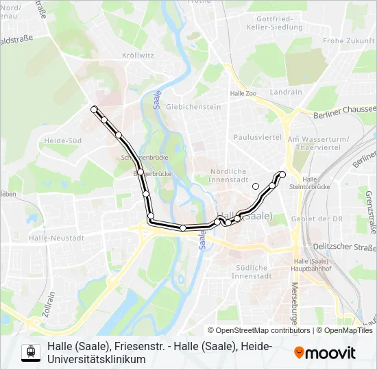 5E Light Rail Line Map