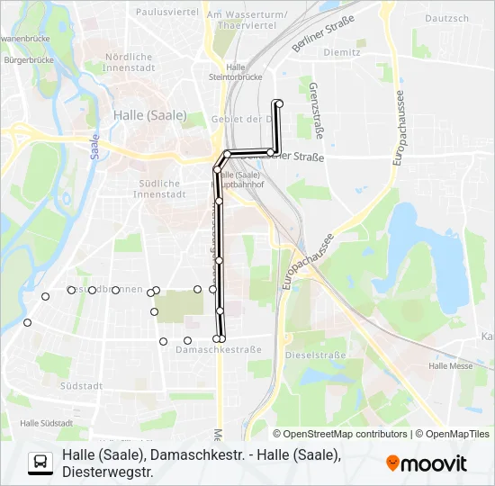 26 Bus Line Map