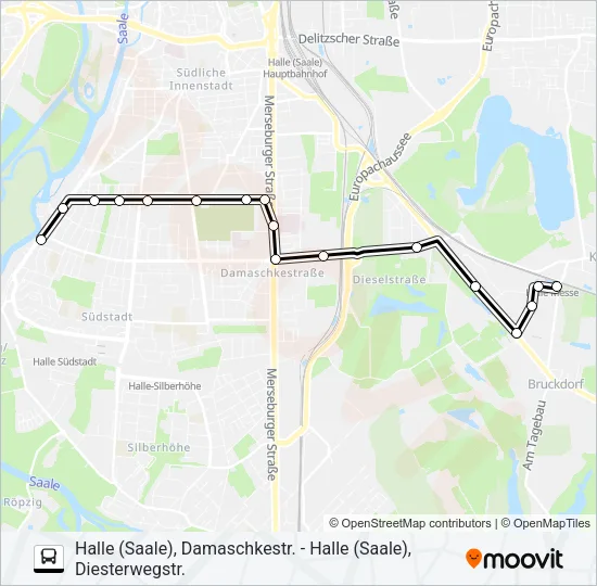Автобус 26: карта маршрута