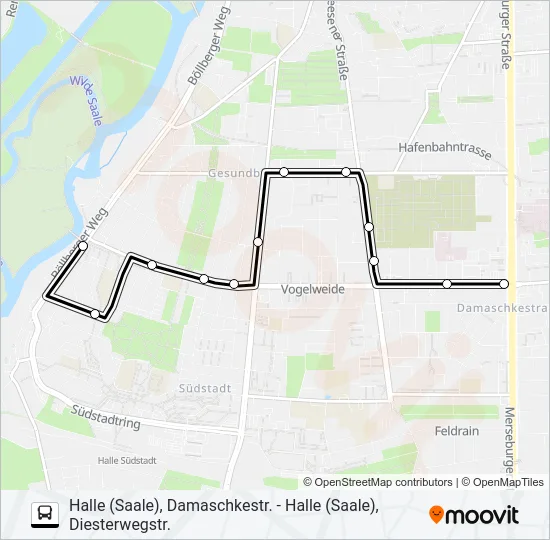 Автобус 26: карта маршрута