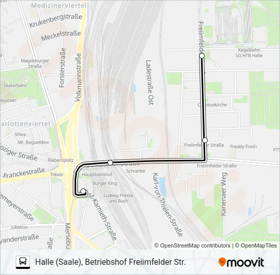 30 Bus Line Map