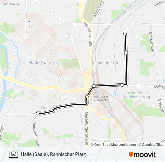 30 Bus Line Map