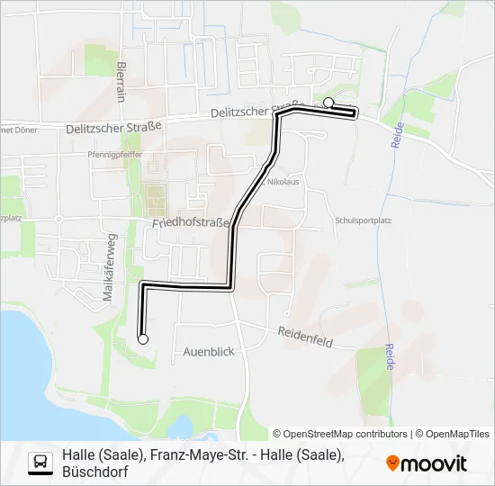 Автобус 31: карта маршрута