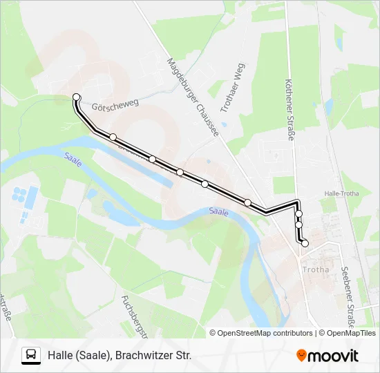 Автобус 35: карта маршрута