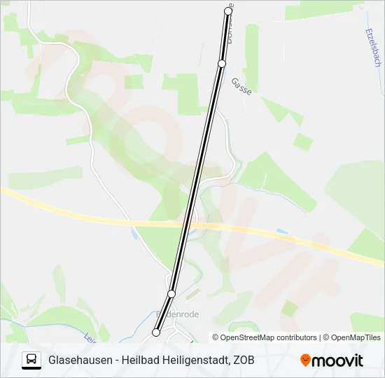 3 Bus Line Map