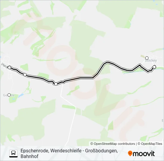 24 Bus Line Map