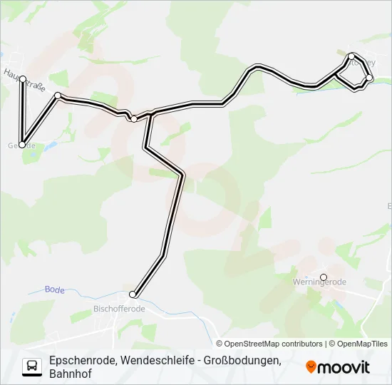 24 Bus Line Map