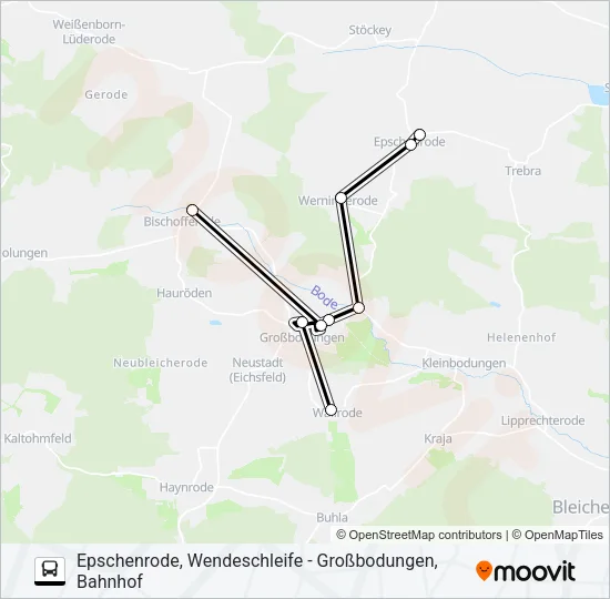 24 Bus Line Map