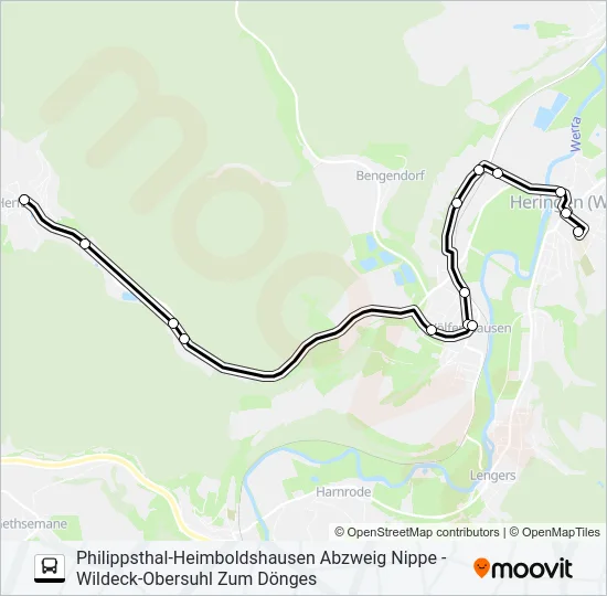 330 Bus Line Map