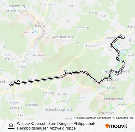 Автобус 330: карта маршрута