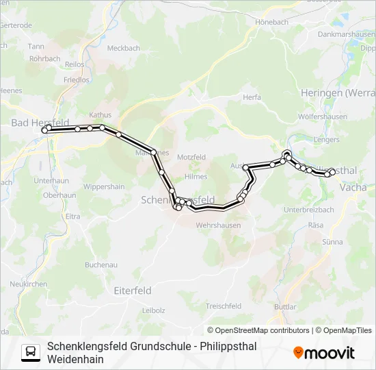 Автобус 340: карта маршрута