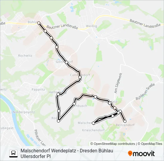 228 Bus Line Map