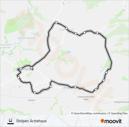 Автобус 265: карта маршрута