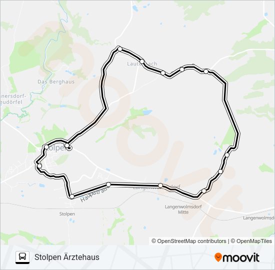 Автобус 265: карта маршрута