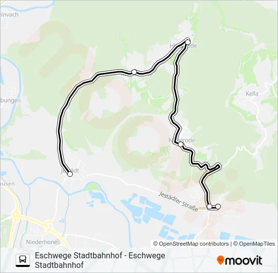 Автобус 235: карта маршрута