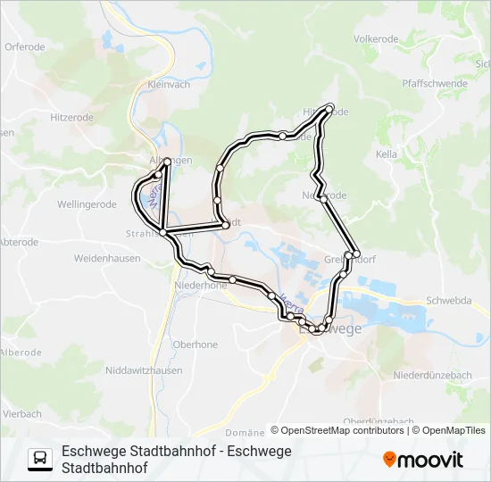 Автобус 235: карта маршрута