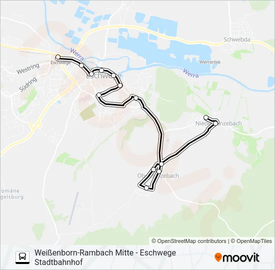 236 Bus Line Map