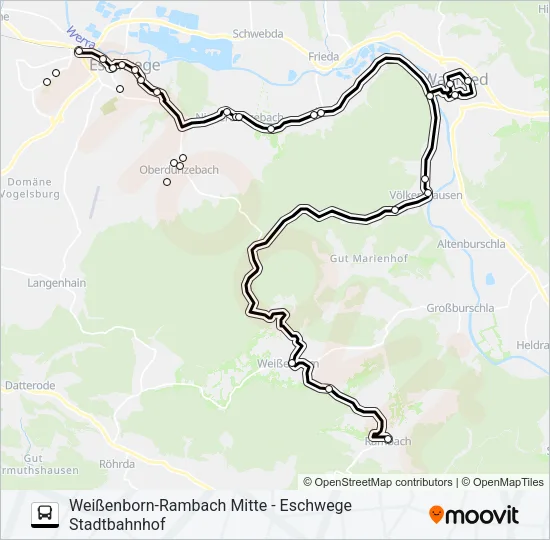 236 Bus Line Map