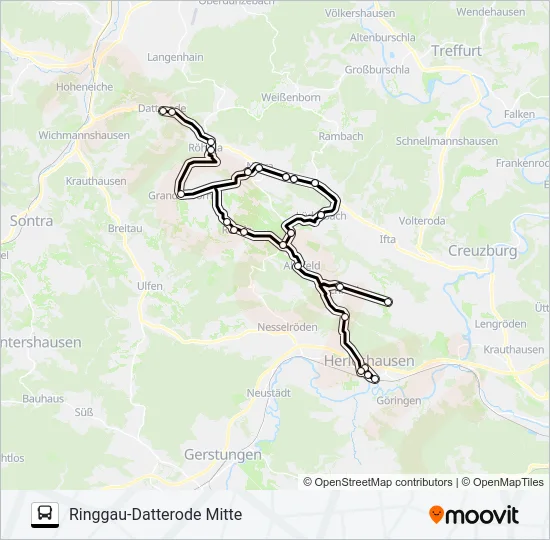 241 Bus Line Map