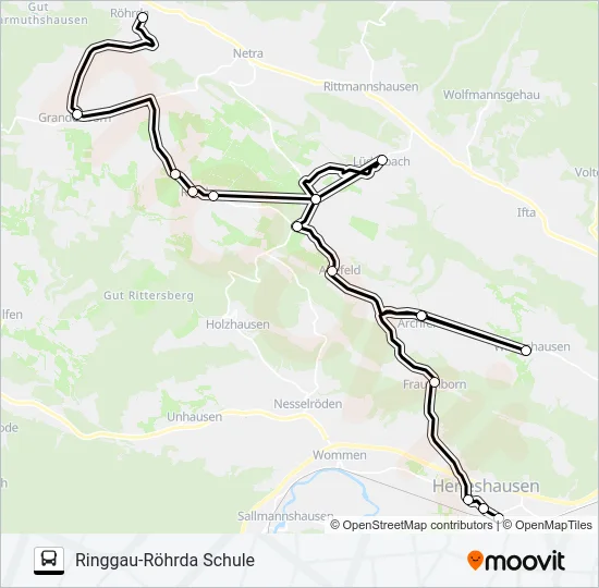 241 Bus Line Map