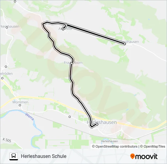 241 Bus Line Map