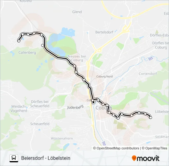 1405  Line Map